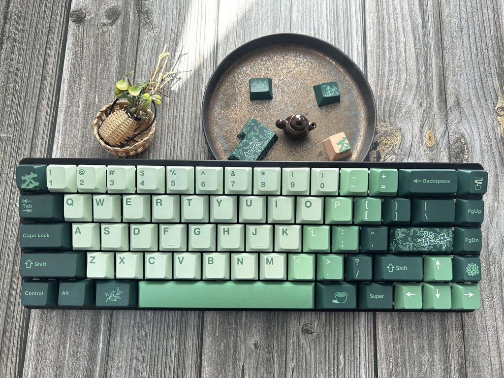 Green Tea Keycap Set