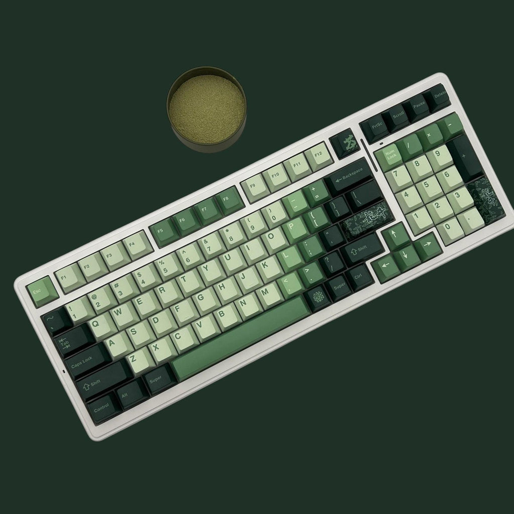 Green Tea Keycap Set