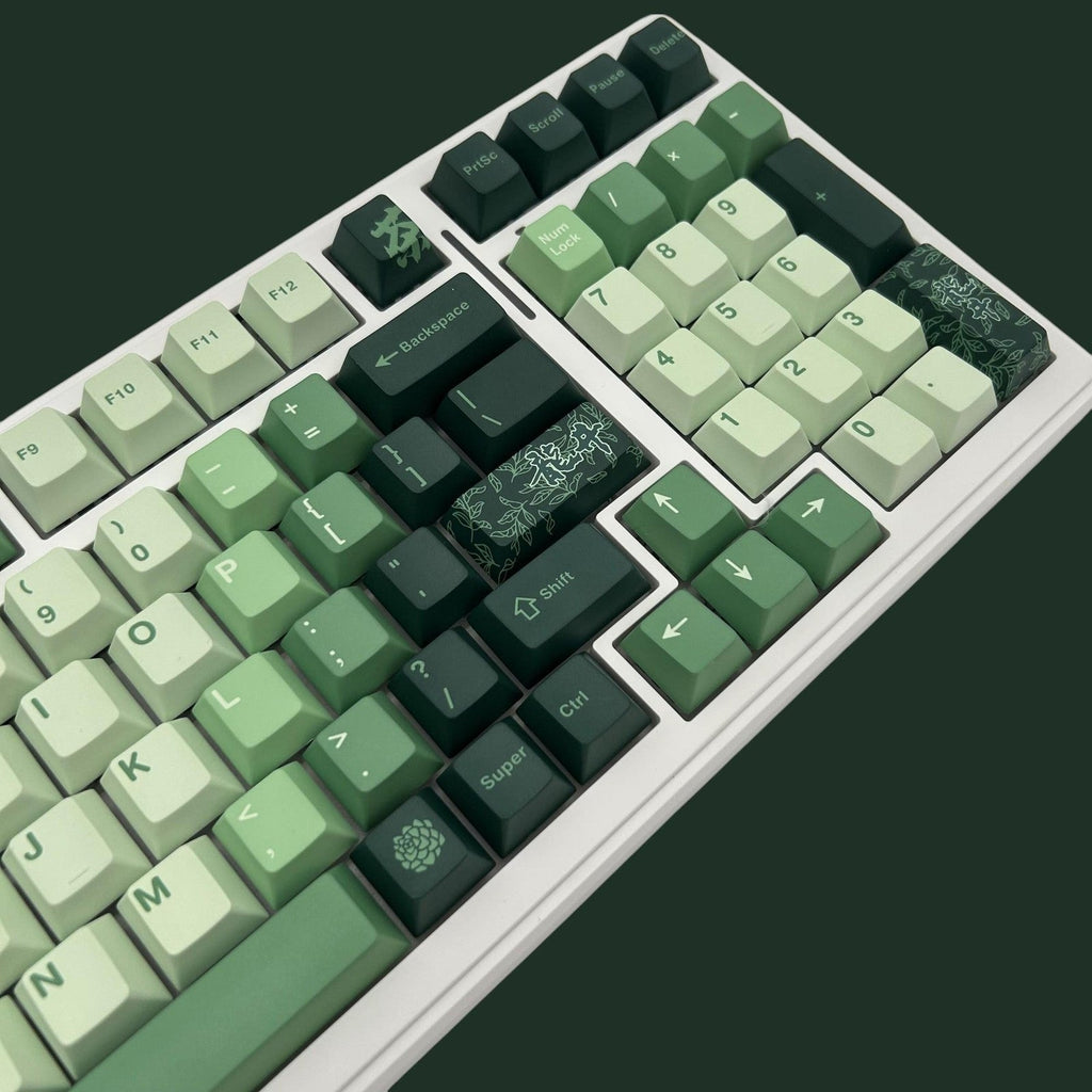 Green Tea Keycap Set