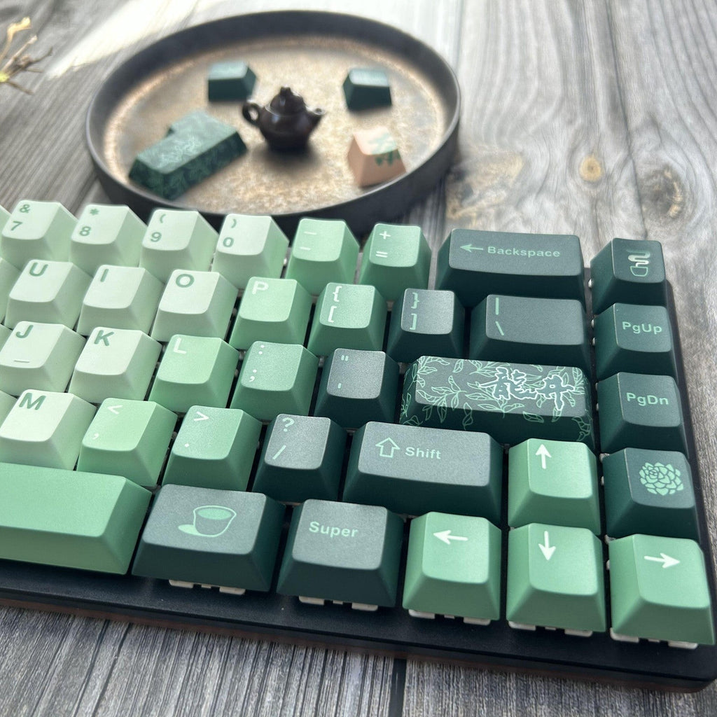 Green Tea Keycap Set