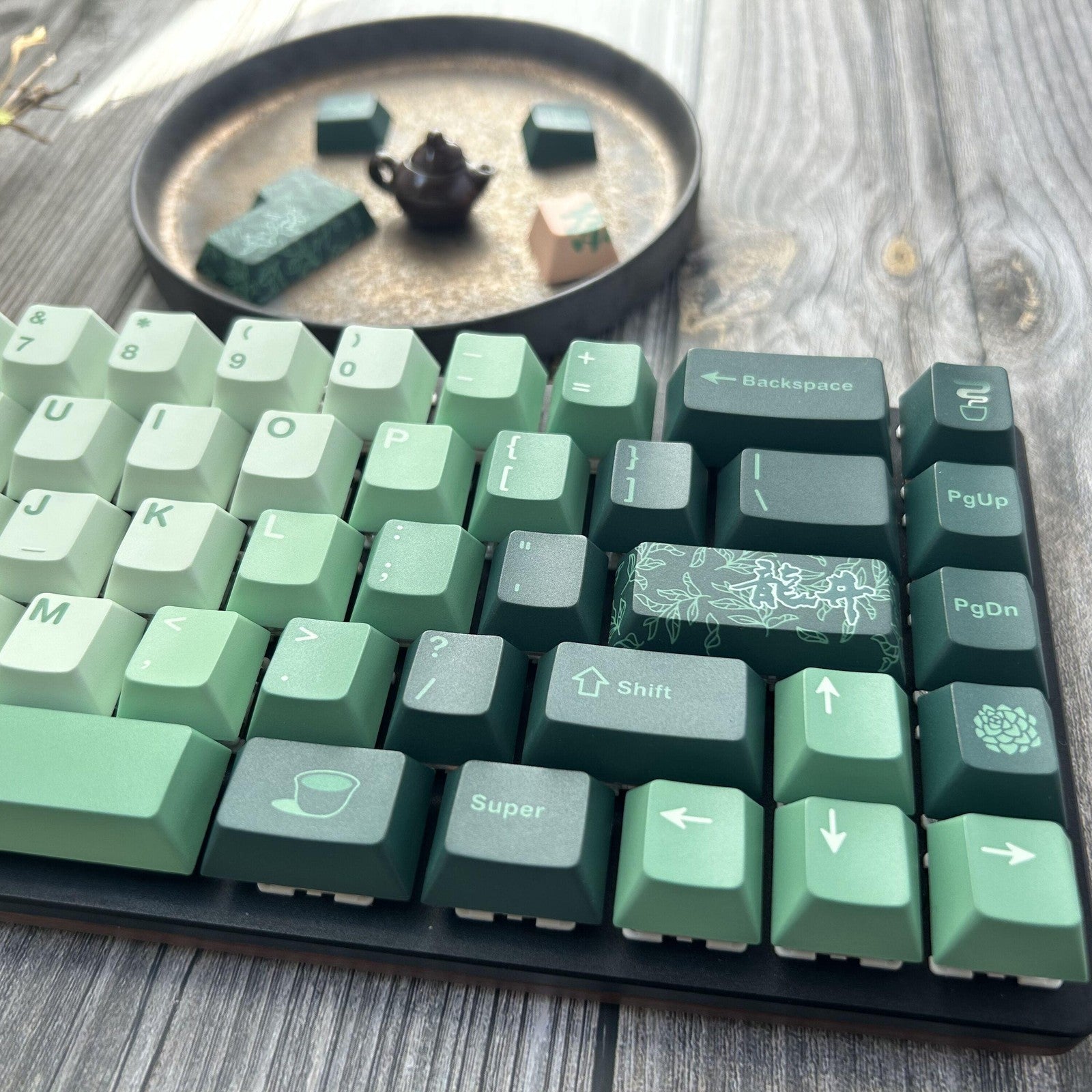 Green Tea Keycap Set