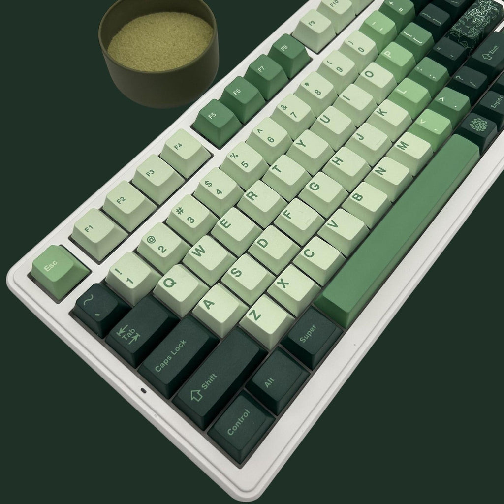 Green Tea Keycap Set