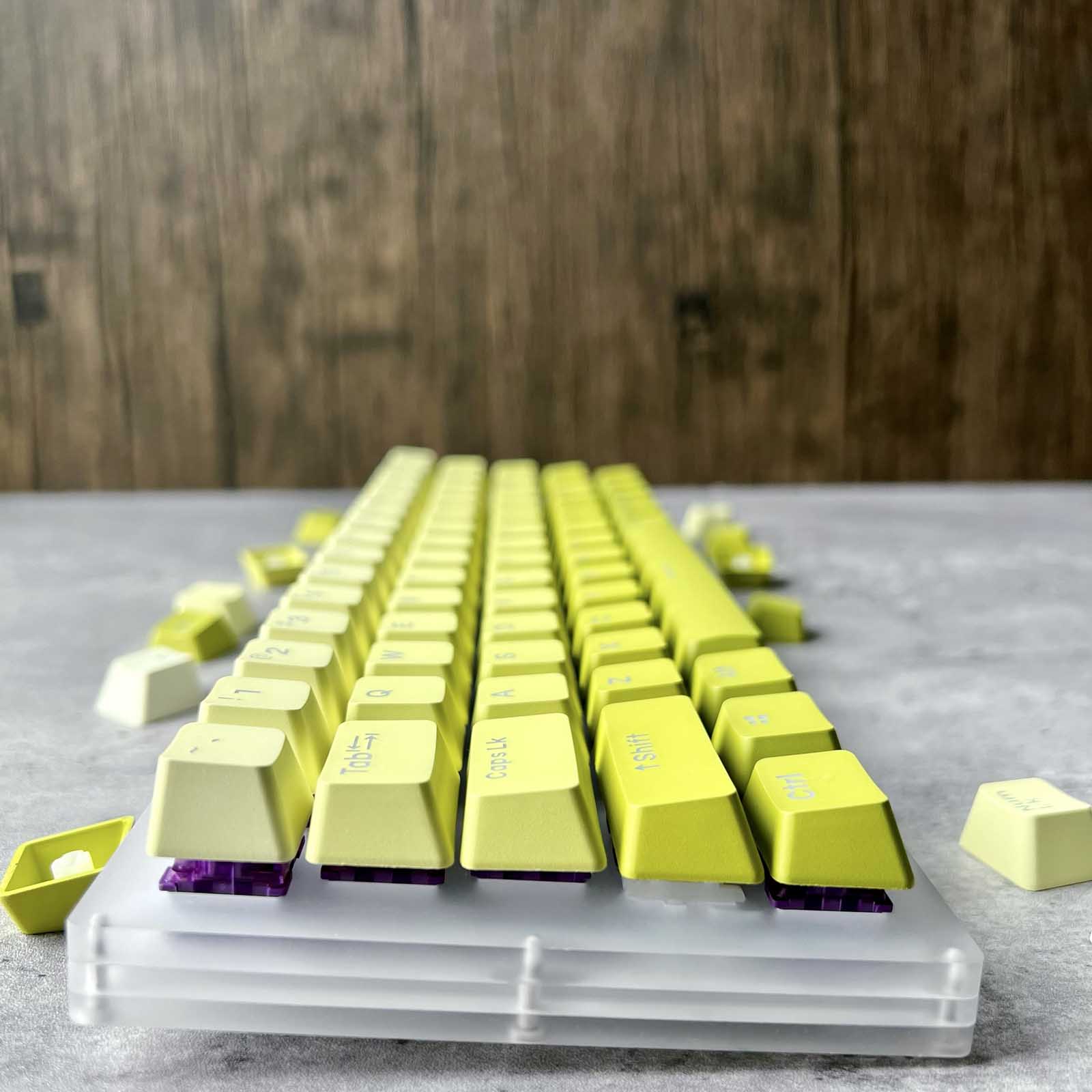 Gradient Yellow Keycap Set