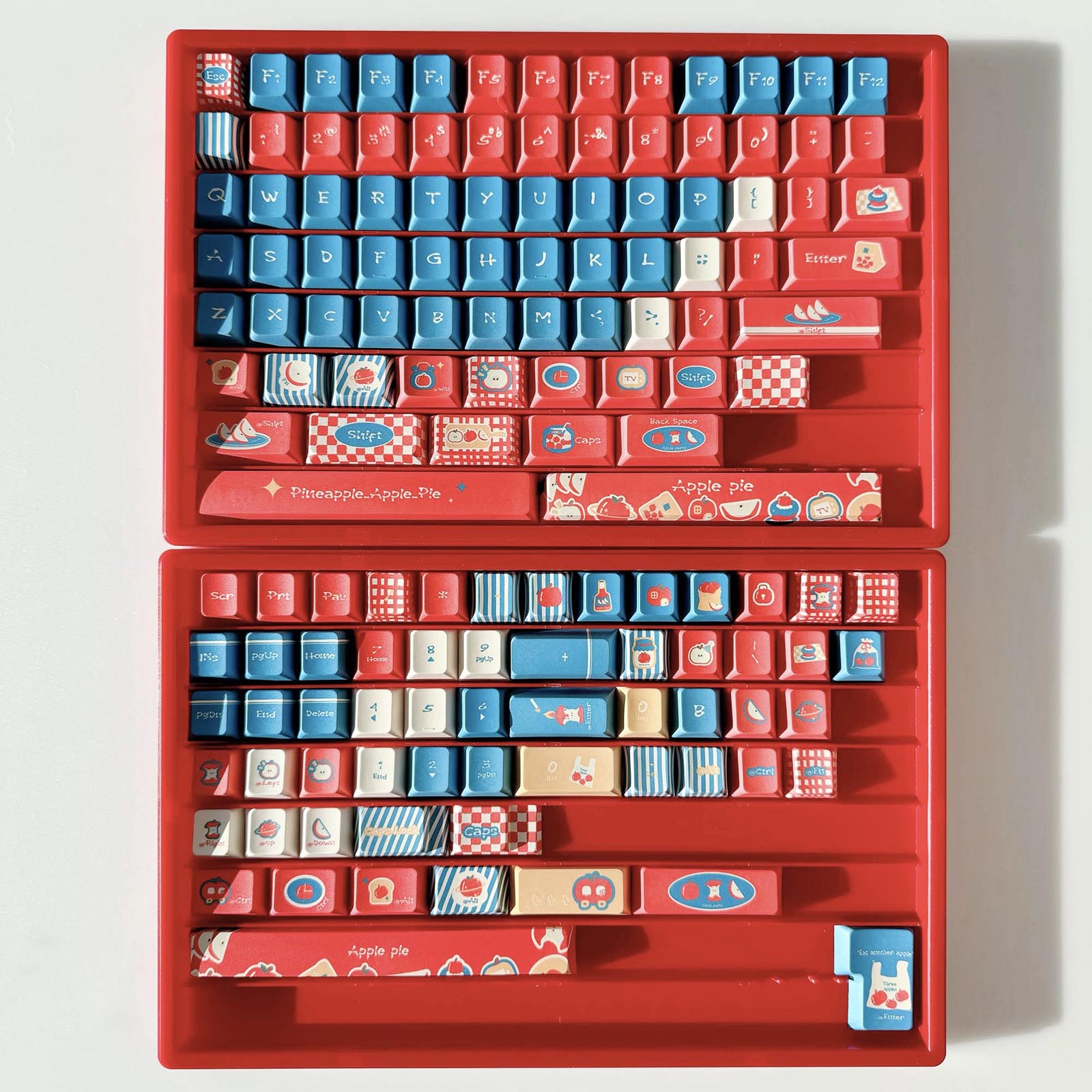 Red Apple Keycap Set
