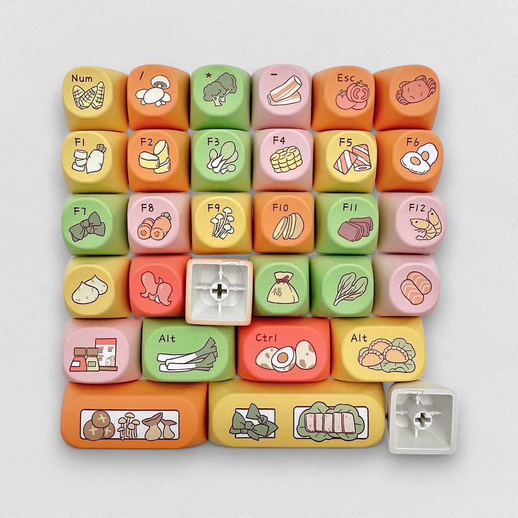 Chinese Hot Pot Keycap Set