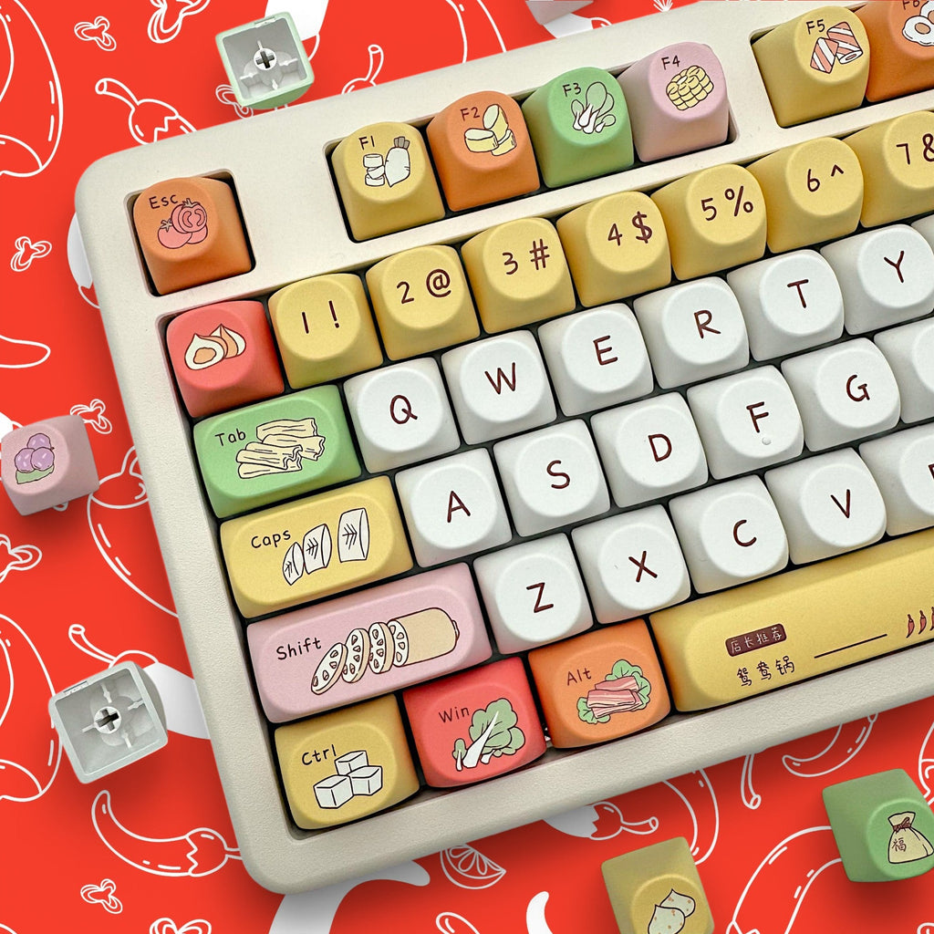 Chinese Hot Pot Keycap Set
