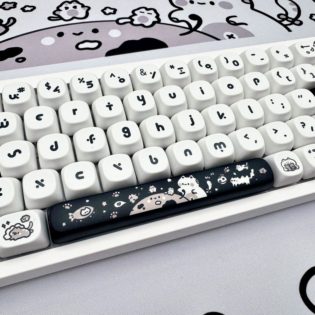 Happy Kitten Keycap Set