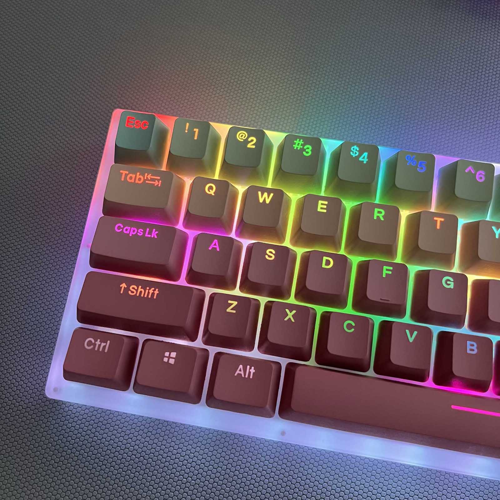 Gradient Pastel Keycap Set