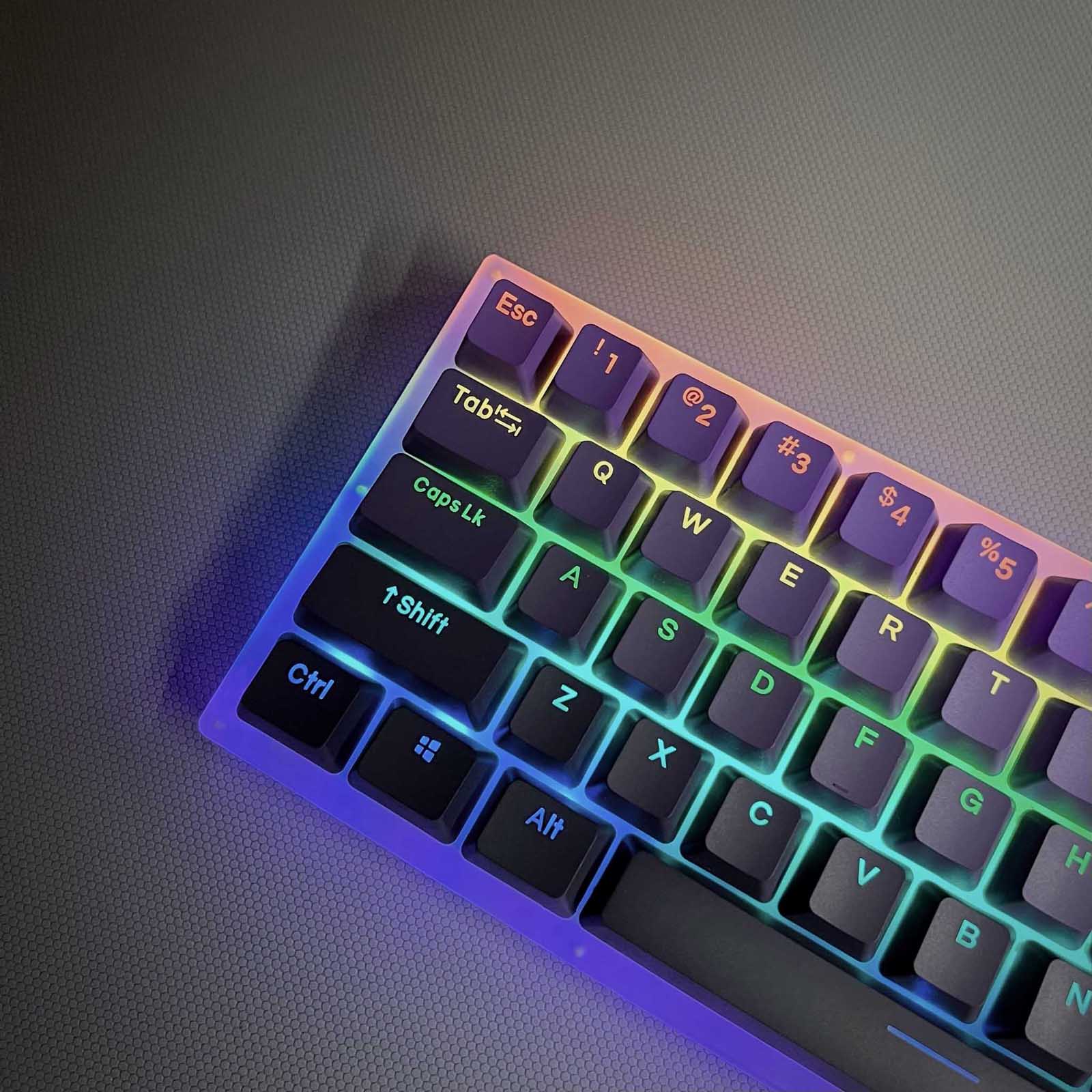 Gradient Purple Keycap Set